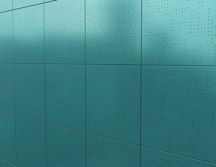 Перфорированные фасадные панели