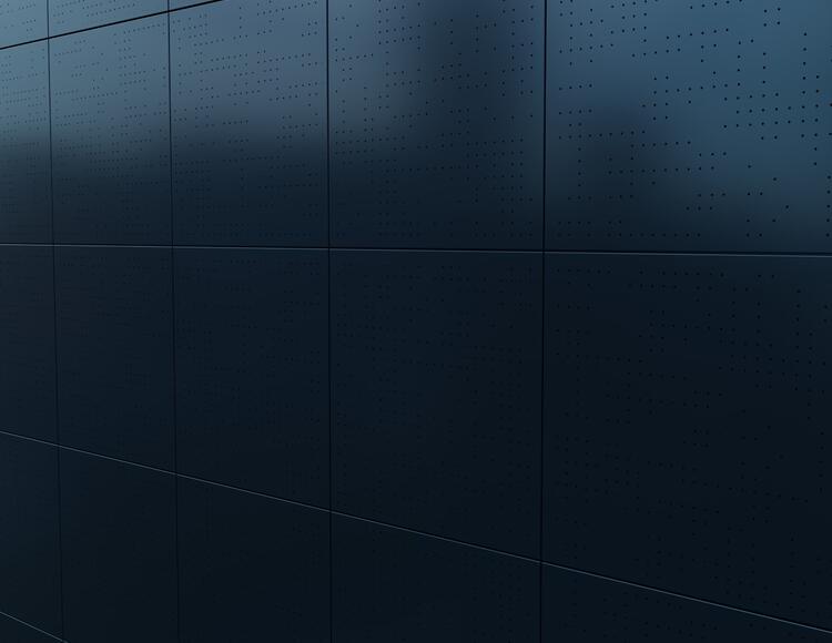 Перфорированные фасадные панели