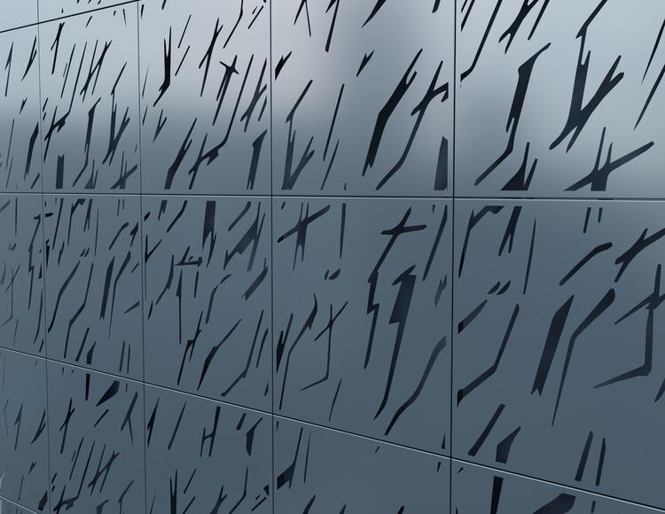 Перфорированные фасадные панели