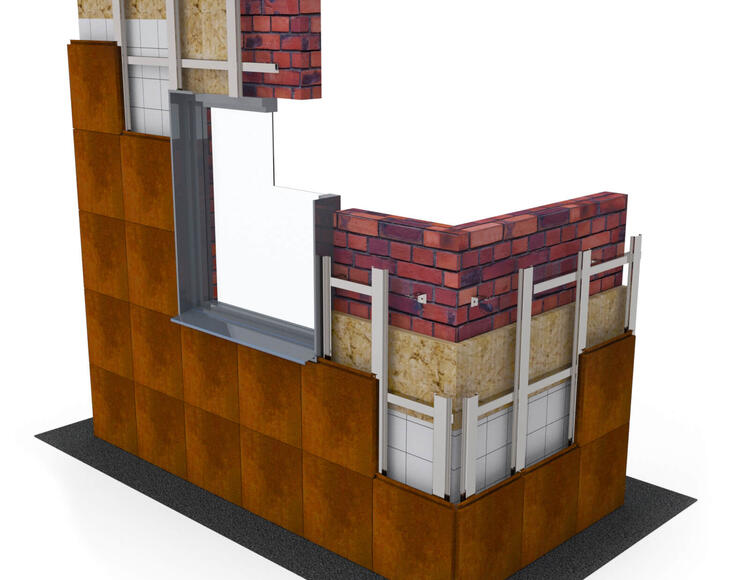 Фасадные панели Кортен (cor-ten) в Бресте