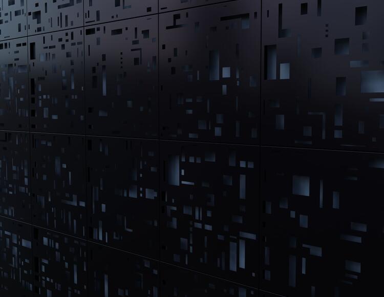 Перфорированные фасадные панели