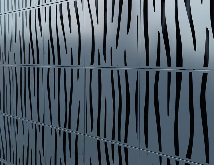 Перфорированные фасадные панели