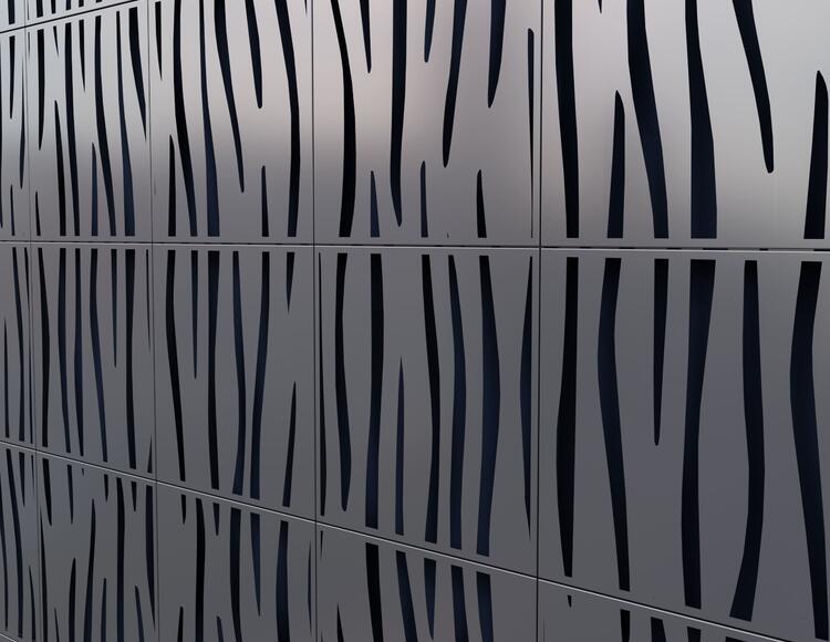 Перфорированные фасадные панели