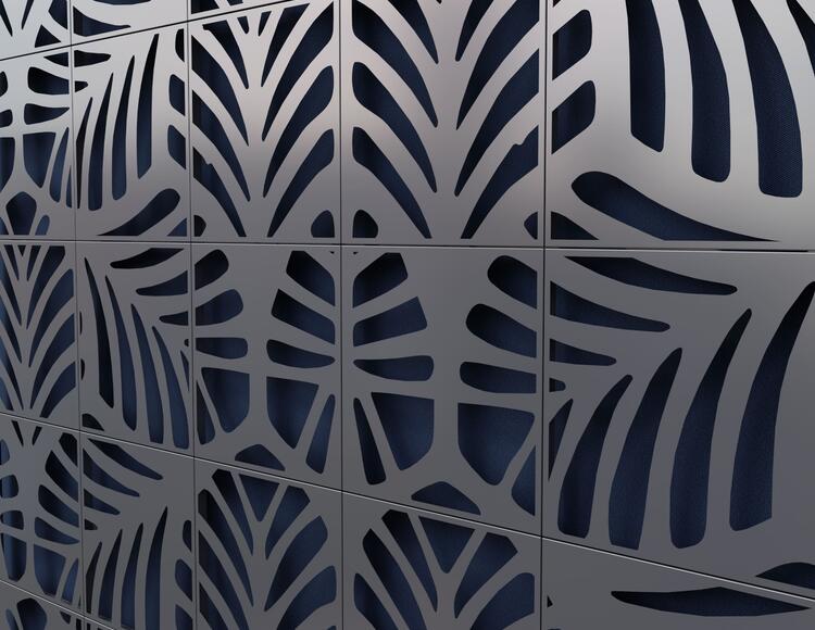 Перфорированные фасадные панели