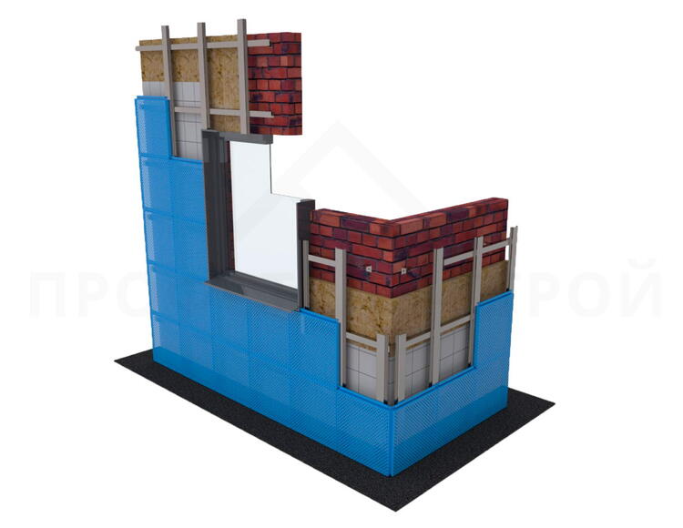 Перфорированные фасадные панели