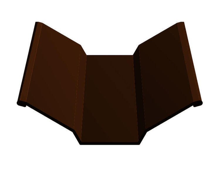 Элемент ендовы верхней 76х76х2000 Пэ 0,5