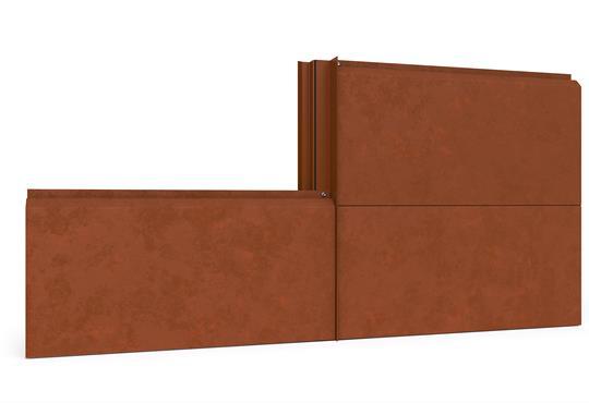 Фасадные панели Кортен (cor-ten) в Могилёве