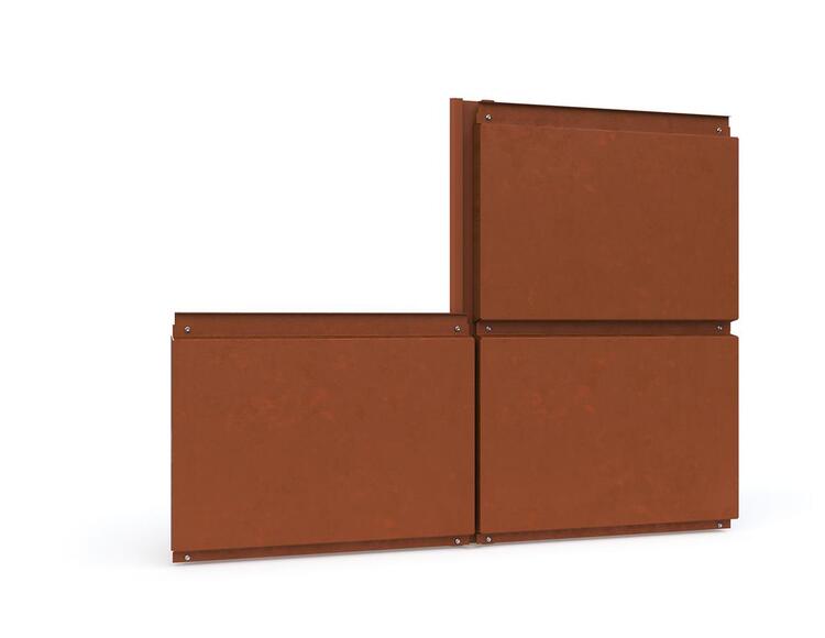 Фасадные панели Кортен (cor-ten) в Бресте