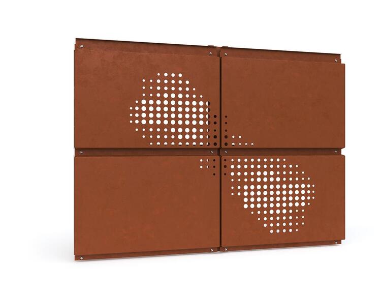 Перфорированные фасадные панели