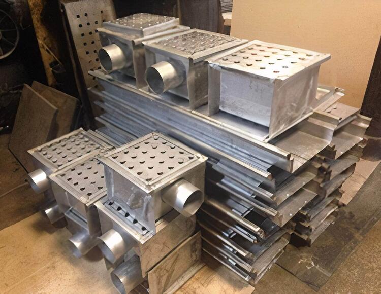 Лотки водоотводные из нержавеющей стали