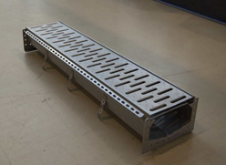 Лотки водоотводные из нержавеющей стали