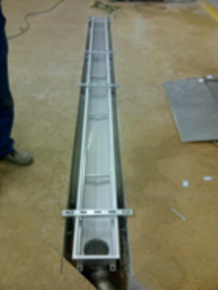 Лотки водоотводные из нержавеющей стали