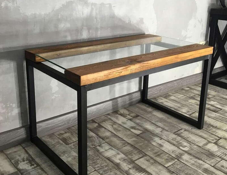 Мебель лофт из металла для ресторанов