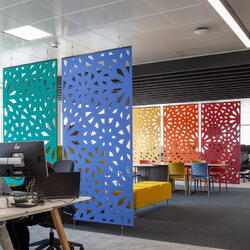 Декоративные перегородки из металла