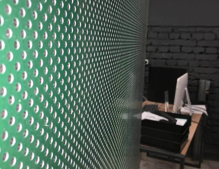 Перфорированные фасадные панели