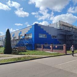 Здание ОАО «Дубровенский льнозавод» находится на стадии модернизации