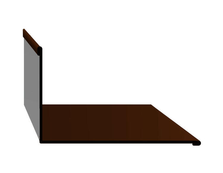 Планка примыкания верхняя 250х147х2000 Пэ 0,5