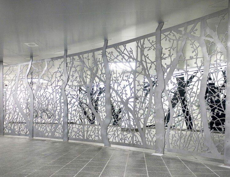 Металлические декоративные перегородки