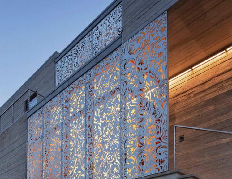 Металлические декоративные перегородки