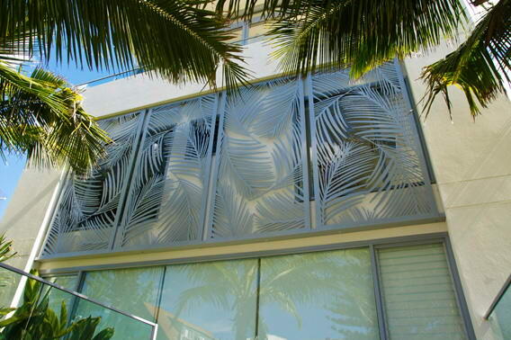 Металлические декоративные перегородки