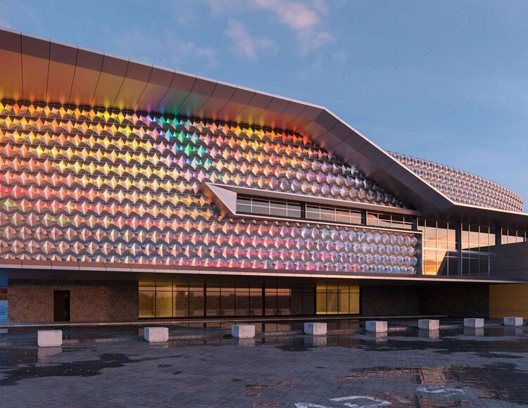 Объёмные панели 3D (Тетраэдр)