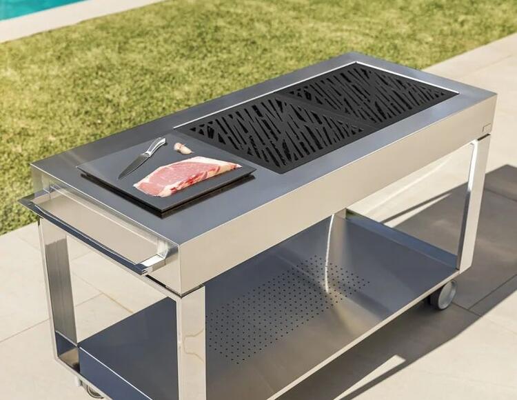 Гриль из нержавеющей стали