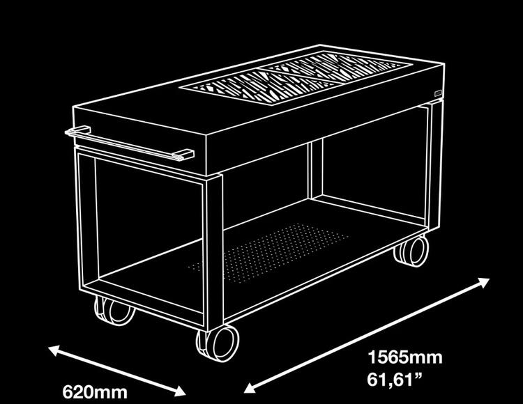 Гриль из нержавеющей стали