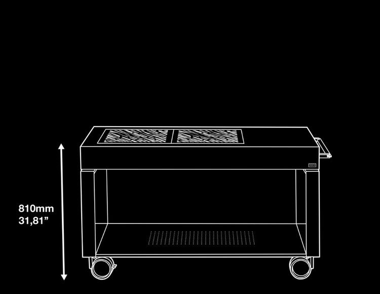 Гриль из нержавеющей стали