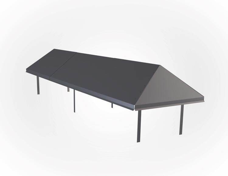 Колпак для вентшахт/кровельный зонт